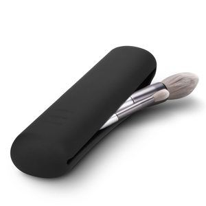 Travel Makeup Brush Holder, Magnetic Anti-fall Out Silicon Portable Cosmetic🦈